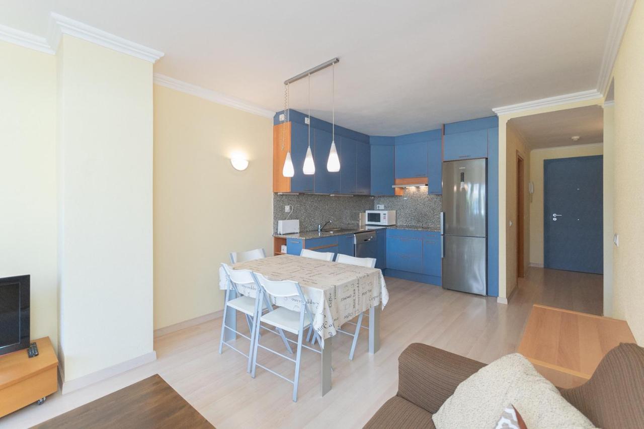 شقة Apartamento Port Canigo Bajo Vista Piscina روساس المظهر الخارجي الصورة