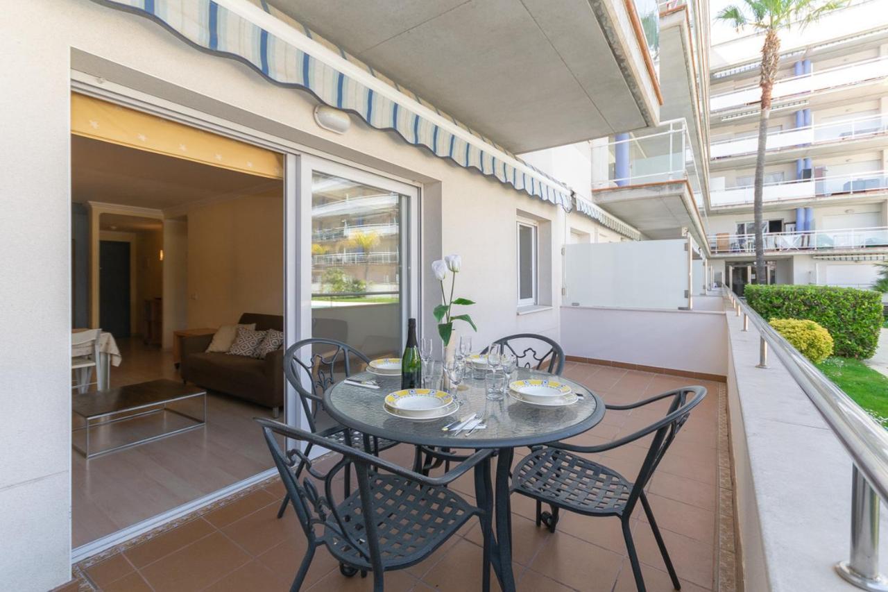 شقة Apartamento Port Canigo Bajo Vista Piscina روساس المظهر الخارجي الصورة